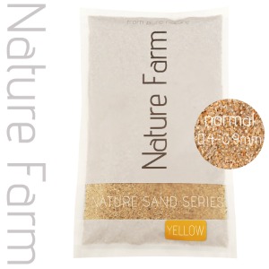 Nature Sand YELLOW normal 3.5kg 네이처 샌드 옐로우 노멀 3.5kg (0.4mm~0.9mm)